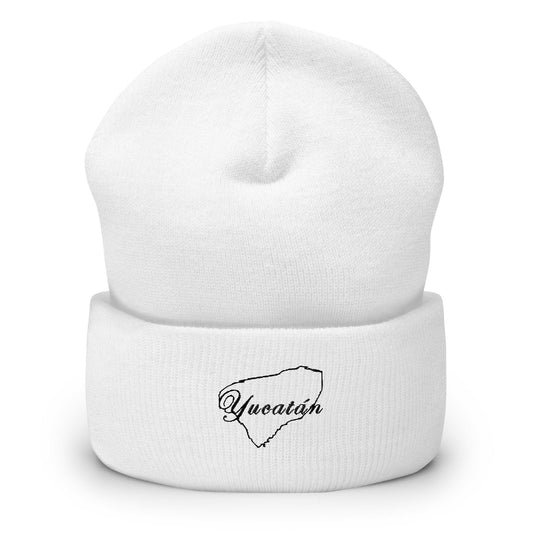 Yucatan Cuffed Beanie, Black, One Size