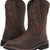 Wolverine men's rancher 10" square toe steel toe work boot, 7 X Wide, Brown