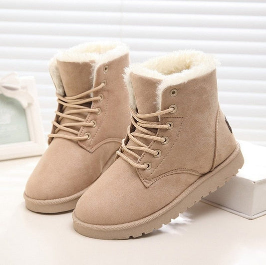 Botas de nieve de invierno para mujer