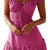 Vestido mini con escote en forma de corazón y mangas con volantes para mujer de Yobecho
