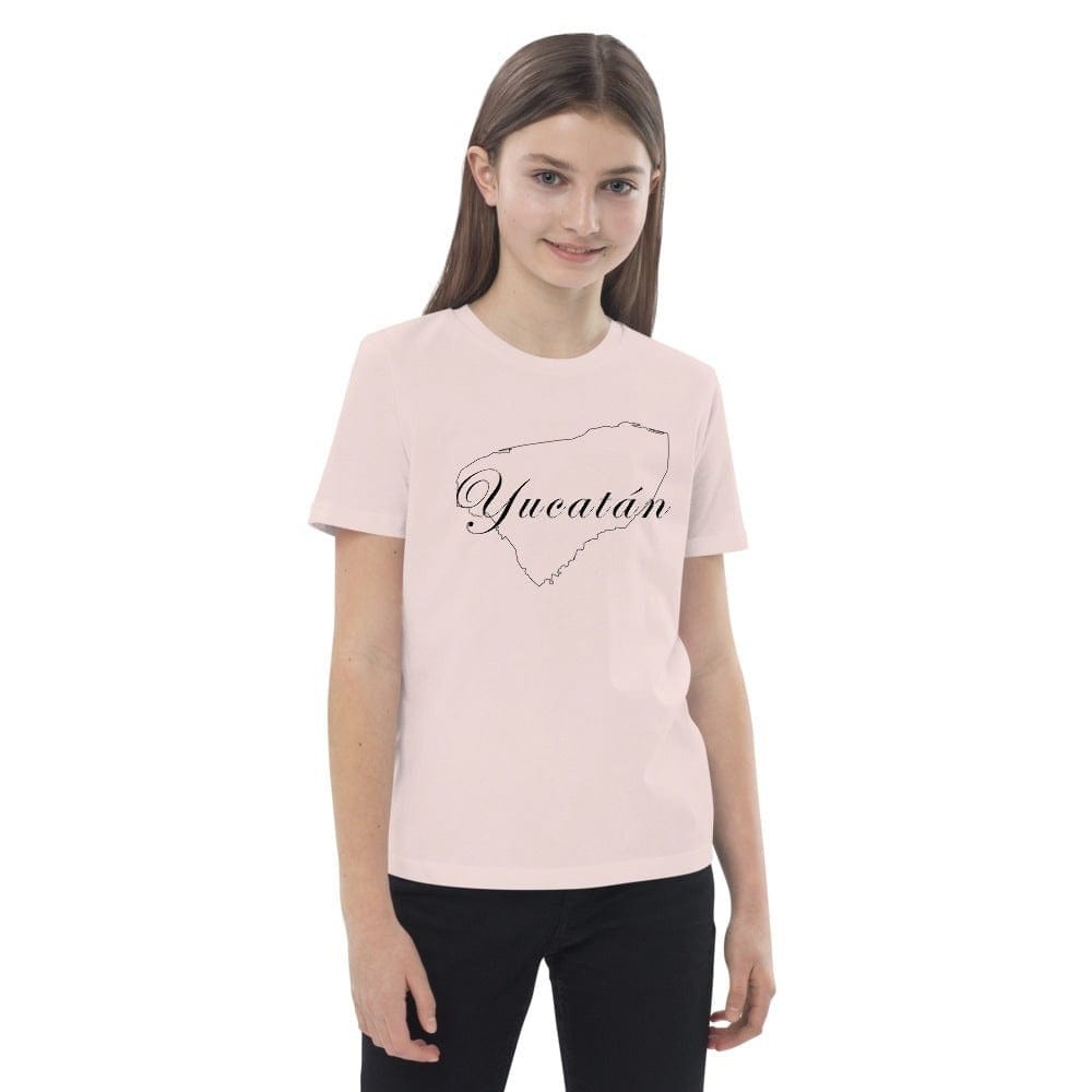 Camiseta de algodón orgánico para niños de Yucatán