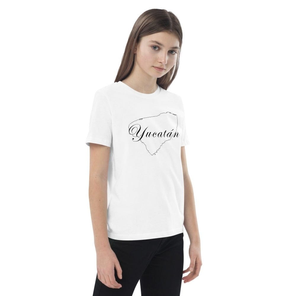 Camiseta de algodón orgánico para niños de Yucatán