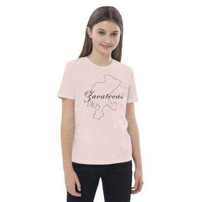 Zacatecas Boys organic cotton T shirt, 5-6, White