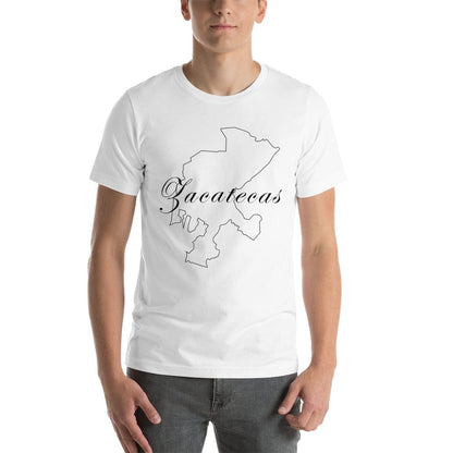 Camiseta Zacatecas, manga corta, playera para hombre