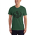 Green unisex jersey T-shirt with crew neck and “Guerreros” chest graphic