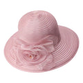 Organza Derby Hats for Women – Floral Fascinator, Tea Party Outfit Hat