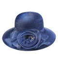 Organza Derby Hats for Women – Floral Fascinator, Tea Party Outfit Hat