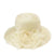 Organza Derby Hats for Women – Floral Fascinator, Tea Party Outfit Hat