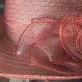 Organza Derby Hats for Women – Floral Fascinator, Tea Party Outfit Hat