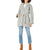 Chaqueta clásica con cinturón para mujer de @spreadfashion