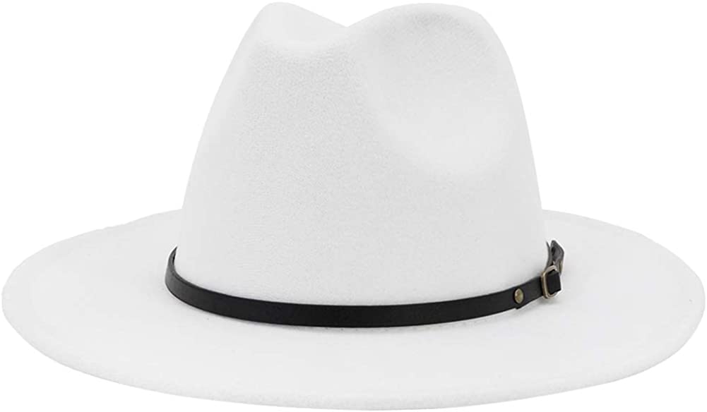 Lisianthus Women Belt Buckle Fedora Hat