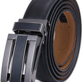 Marino Avenue Men’s Genuine Leather Ratchet Dress Belt with Linxx Buckle   Gift Box