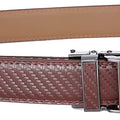 Marino Avenue Men’s Genuine Leather Ratchet Dress Belt with Linxx Buckle   Gift Box