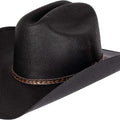 Queue Essentials Western Style Pinch Front Straw Canvas Cowboy Cowgirl Straw Hat