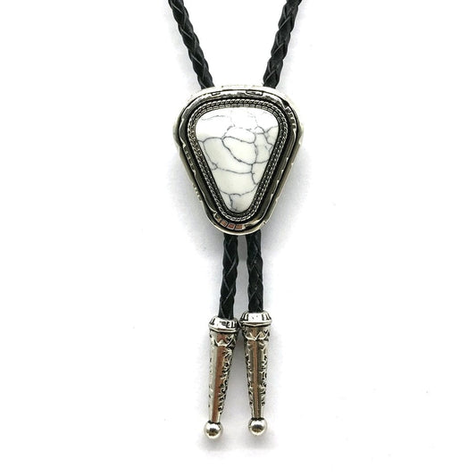 GorrasVaqueras Retro metal  bolo tie