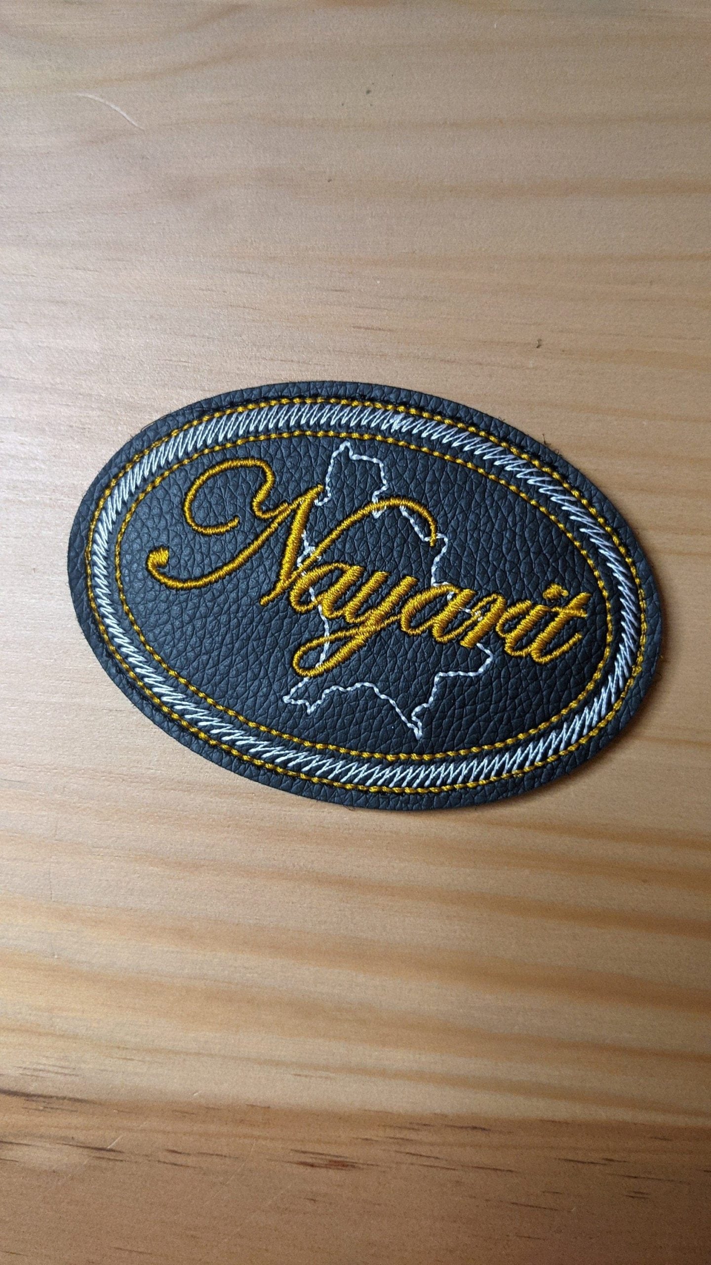 Nayarit Mexico Embroidered iron on patch for hats and jacket etc